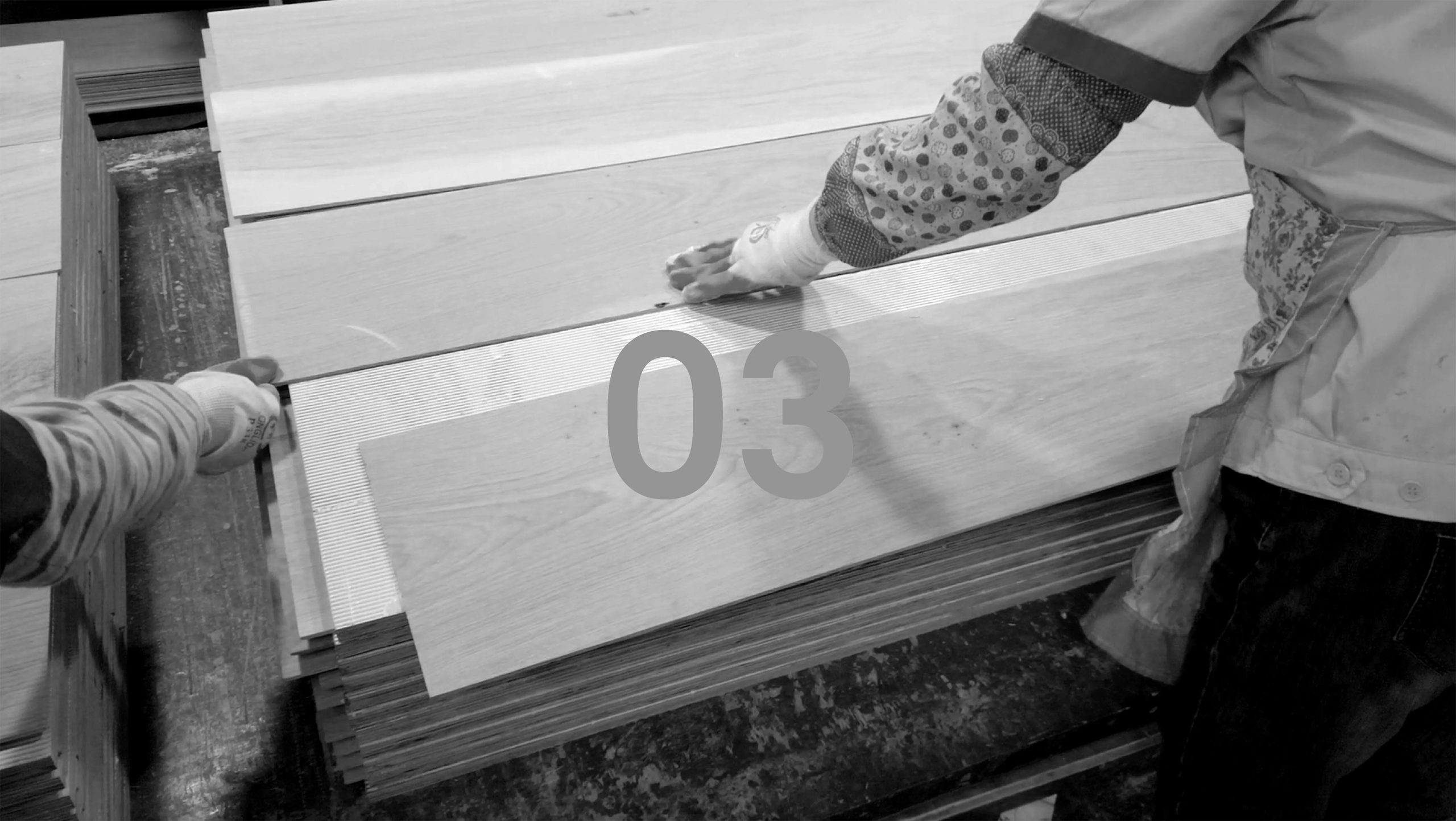 Attaching-oak-Lamella-With-Plywood